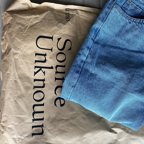 Source Unknown- Criss Cross Boyfriend Jeans - Picture 8 of 11